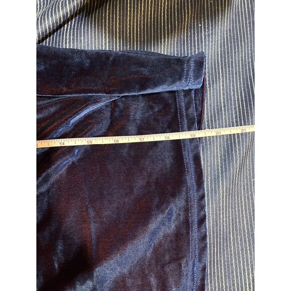 Sugar + Lips Velvet Top Women XS/S Blue Off Shoulder Party Whimsy Goth Y2K - Picture 7 of 8